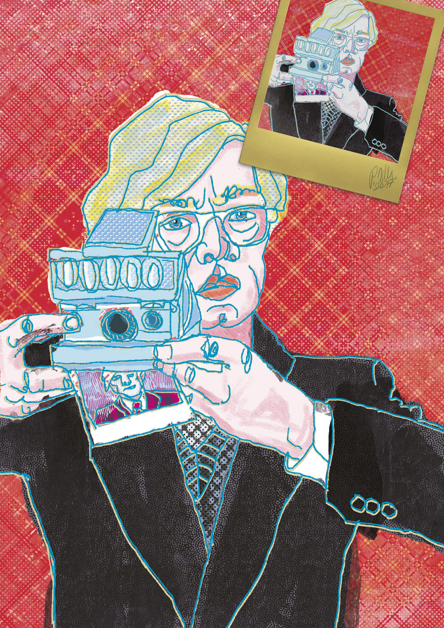 80 years of Polaroid, Andy Warhol